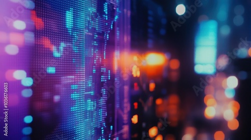 Wallpaper Mural Abstract Digital Network Torontodigital.ca