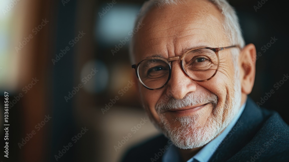 Portrait of a smiling senior businessman Portrait of a smiling senior businessman