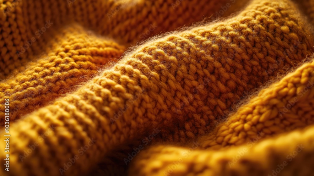 Warm and inviting close up of a merino wool blanket creating a cozy atmosphere Textured knit backdrop enhances the autumn vibe Warm and inviting close up of a merino wool blanket creating a cozy atmosphere Textured knit backdrop enhances the autumn vibe
