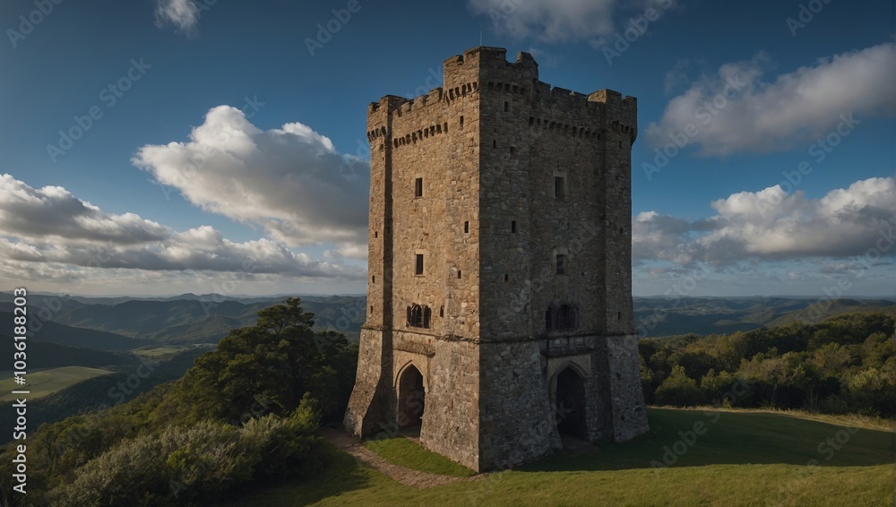 An impressive archer tower with breathtaking panoramic views An impressive archer tower with breathtaking panoramic views