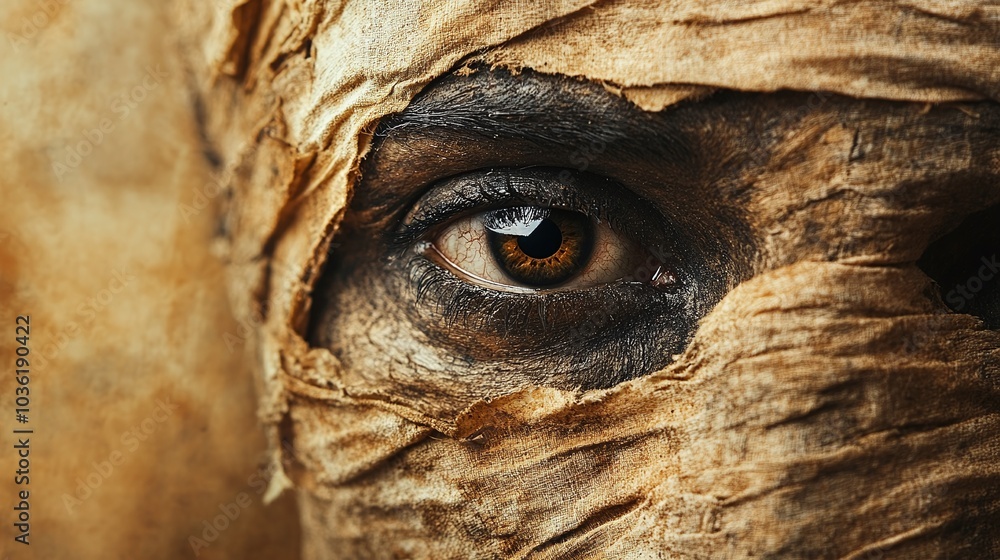 Eye peeking through torn paper, mysterious and intense gaze, close-up on dark eye, textured paper background, concept of curiosity, mystery and intensity, creative art photography
Eye peeking through torn paper, mysterious and intense gaze, close-up on dark eye, textured paper background, concept of curiosity, mystery and intensity, creative art photography