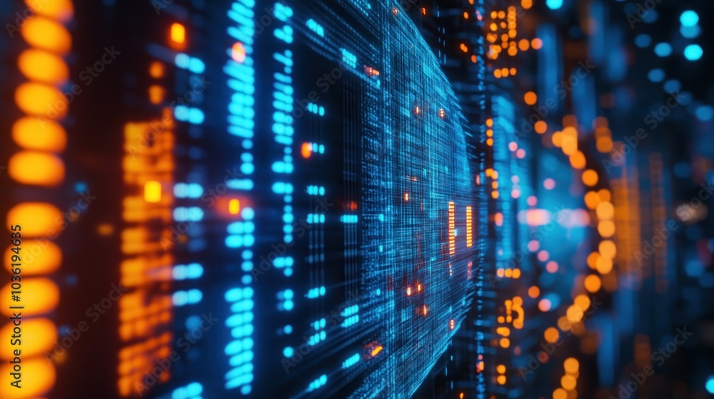 Abstract Digital Data Flow Abstract Digital Data Flow