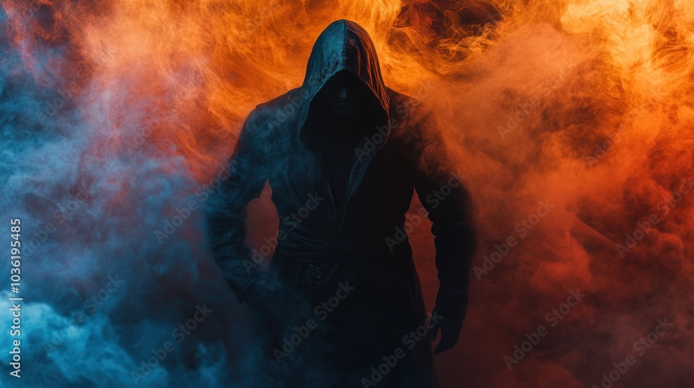 Mysterious Figure in Smoke Mysterious Figure in Smoke