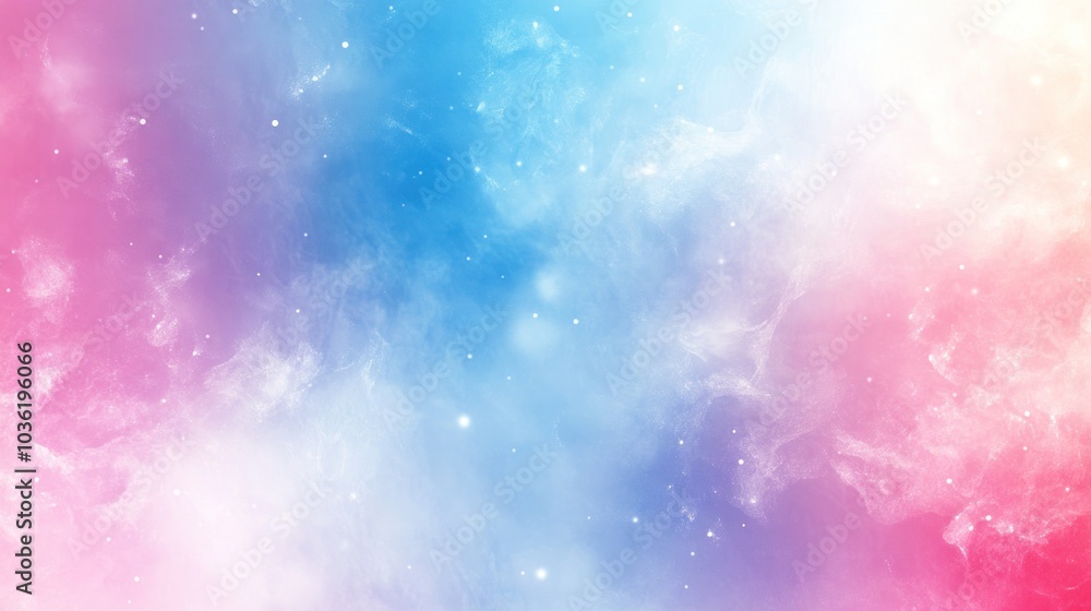 Abstract Pastel Sky with Stars Abstract Pastel Sky with Stars