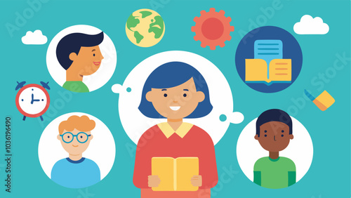 These illustrations would effectively depict the essence of inclusive education showcasing diversity collaboration and adaptive learning.