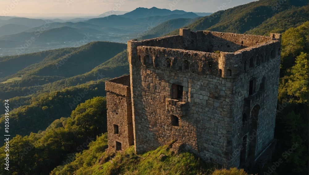 Photographers capture the magic of the archer tower at golden hour Photographers capture the magic of the archer tower at golden hour