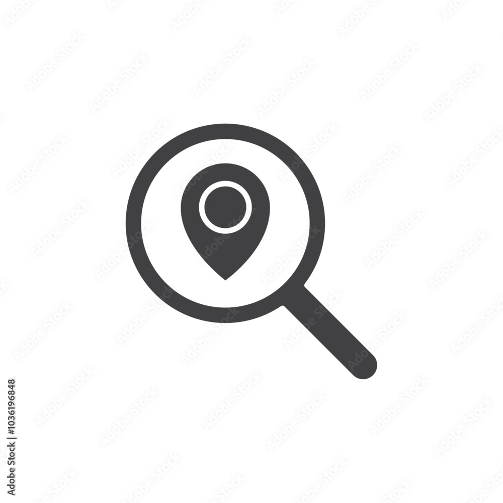 location search icon Group symbol or sign vector location search icon Group symbol or sign vector