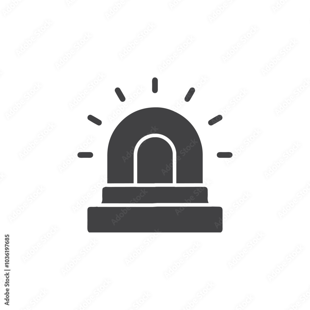 siren icon Group symbol or sign vector siren icon Group symbol or sign vector