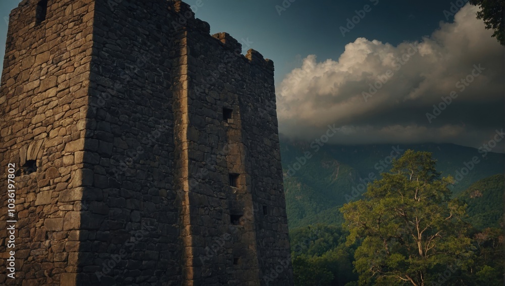 The archer tower captivates all who come near its weathered stones and rich history The archer tower captivates all who come near its weathered stones and rich history