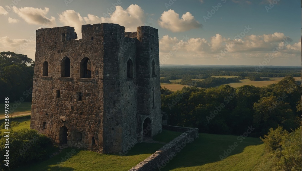 The archer tower captivates all who venture to see it The archer tower captivates all who venture to see it