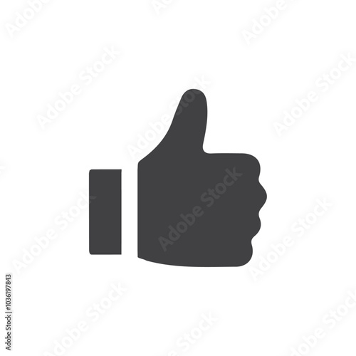 thumbs up icon Group symbol or sign vector