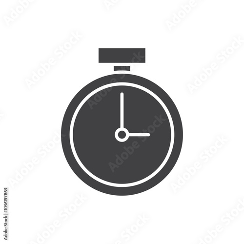 timer icon Group symbol or sign vector