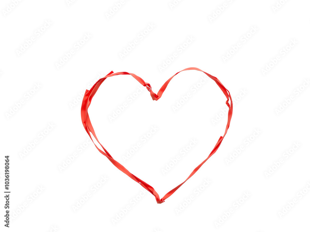 red heart sign isolated on white red heart sign isolated on white