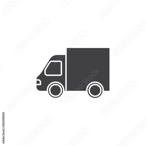 truck icon Group symbol or sign vector