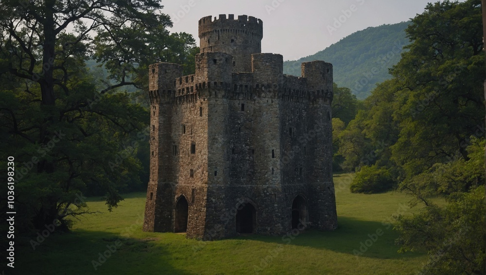 The archer tower captivates those who come to visit The archer tower captivates those who come to visit