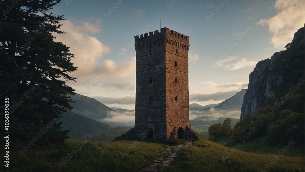 The archer tower captures the essence of the region’s rich cultural heritage The archer tower captures the essence of the region’s rich cultural heritage