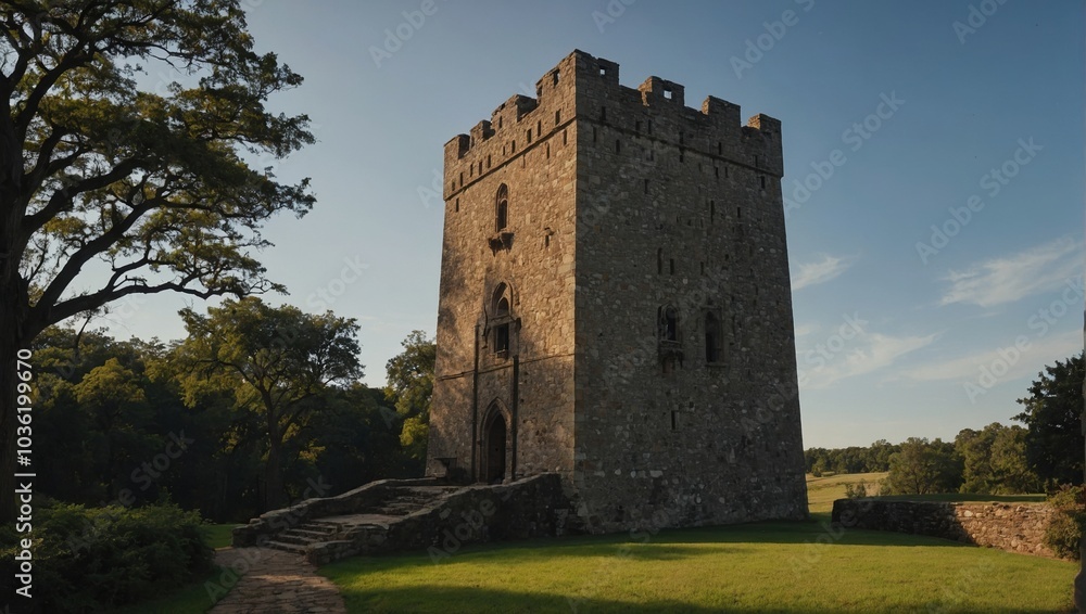 The archer tower captures the essence of the region's history The archer tower captures the essence of the region's history