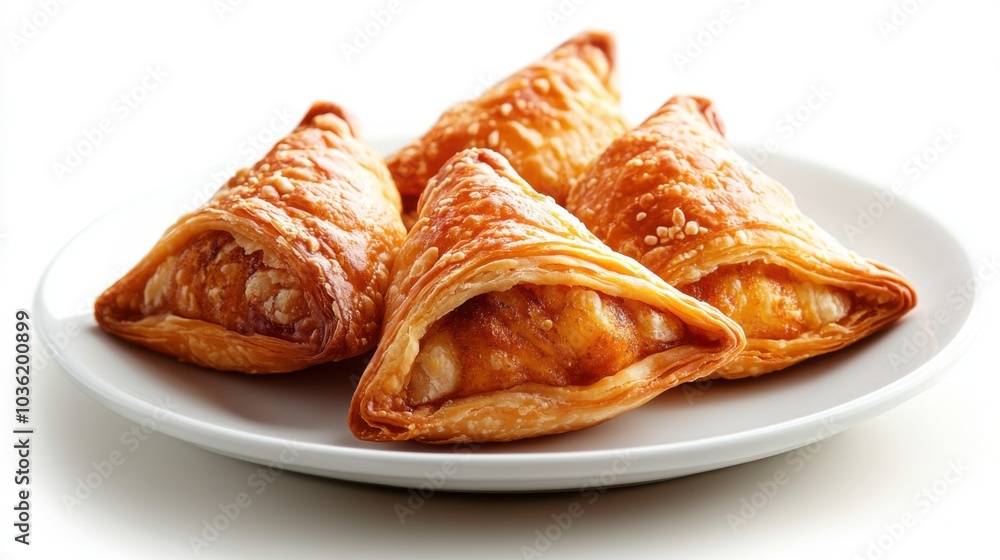 Delicious Koyram Puff with Golden Crispy Layers Delicious Koyram Puff with Golden Crispy Layers