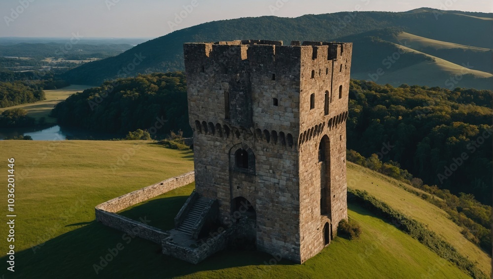 The archer tower evokes feelings of nostalgia and wonder The archer tower evokes feelings of nostalgia and wonder