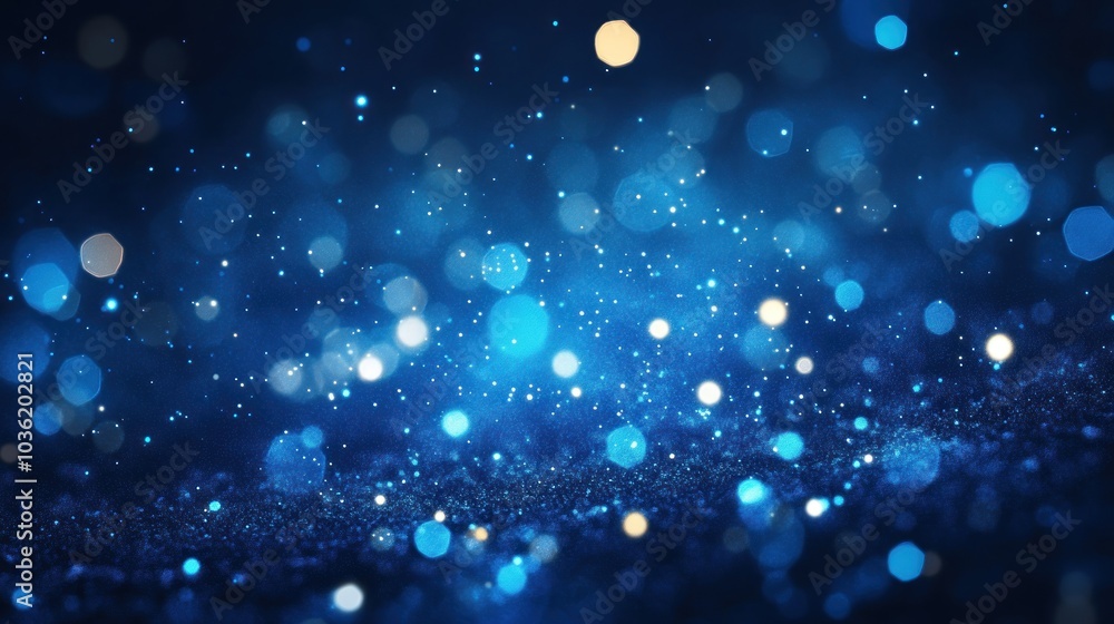 Dark blue and glow particle abstract background Dark blue and glow particle abstract background