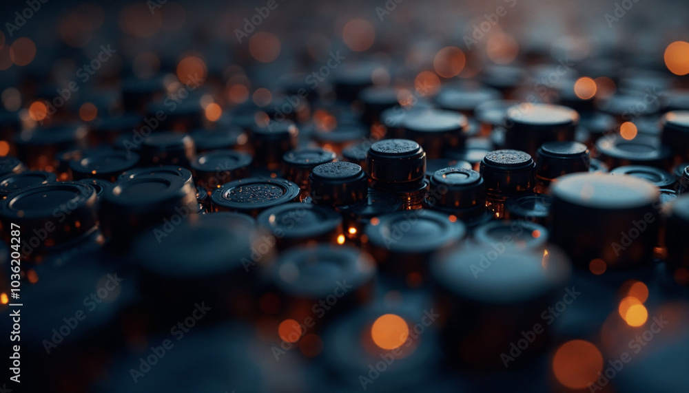 Obraz premium water drops on a surface