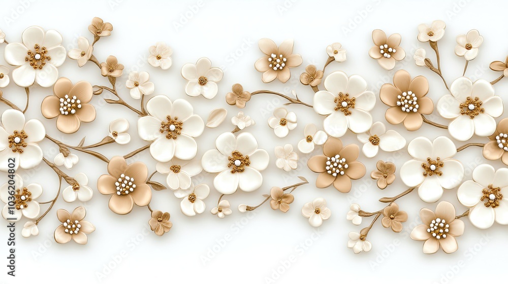 A charming flat lay showcases decorative baubles, snowflakes, and pine branches on a white surface, perfect for holiday designs A charming flat lay showcases decorative baubles, snowflakes, and pine branches on a white surface, perfect for holiday designs