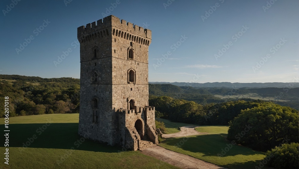 The archer tower has become a focal point for tourists and locals alike The archer tower has become a focal point for tourists and locals alike