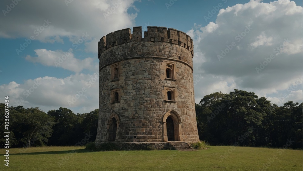The archer tower has become an iconic symbol of the region's cultural heritage The archer tower has become an iconic symbol of the region's cultural heritage