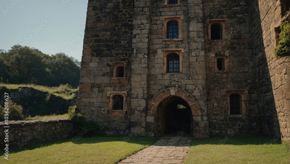 The archer tower holds the memories of generations gone by The archer tower holds the memories of generations gone by