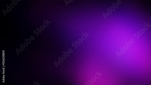 A dark abstract gradient blending deep black and vibrant purple hues with a subtle grainy texture, perfect for modern backgrounds, banners, and creative designs