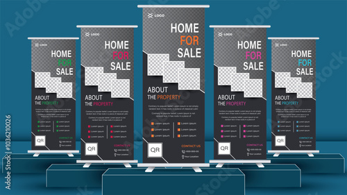 Real Estate Rollup Banner Design