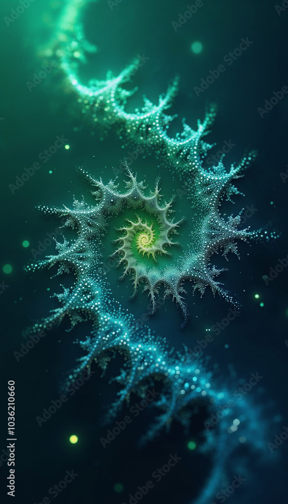 Fototapeta premium bacteria under microscope
