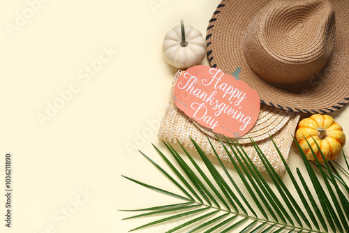 Card for Thanksgiving Day w...