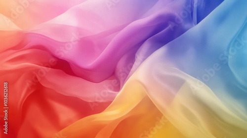 Rainbow Fabric Texture