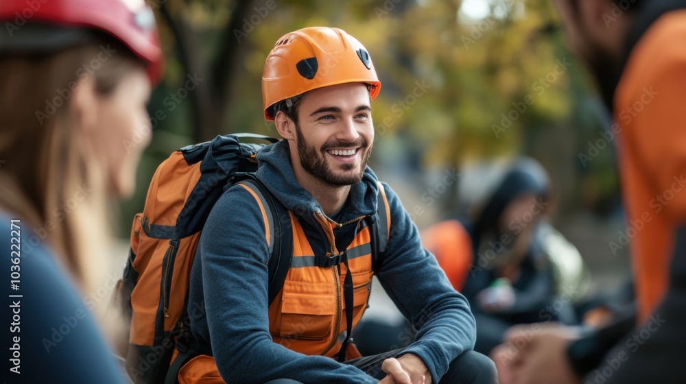 Fototapeta premium Workplace Safety Training for Emergency Preparedness