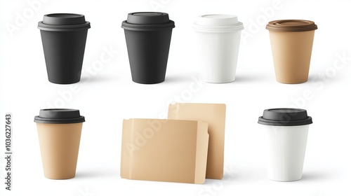 Wallpaper Mural Coffee cup mock up Torontodigital.ca