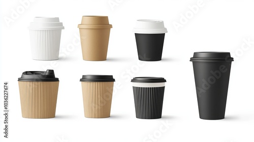 Wallpaper Mural Coffee cup mock up Torontodigital.ca