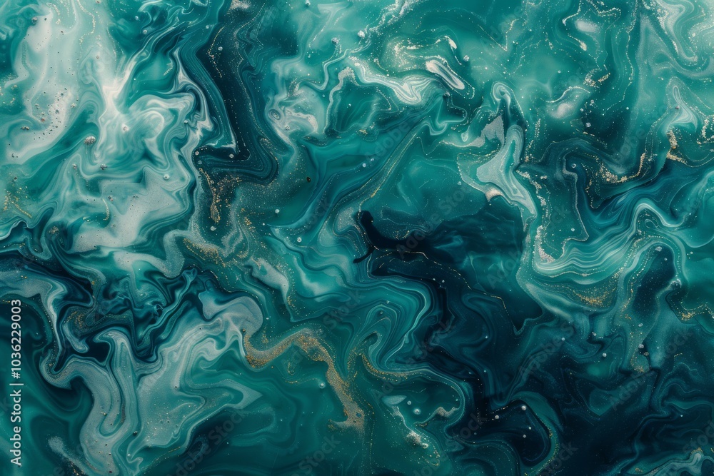Photo of Turquoise green dark marble fluid art pattern with golden veins. Background texture for backdrops or mapping Photo of Turquoise green dark marble fluid art pattern with golden veins. Background texture for backdrops or mapping