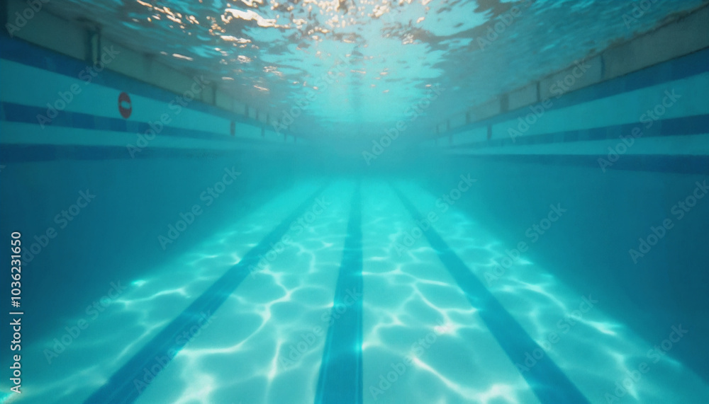 Obraz premium pool in the pool