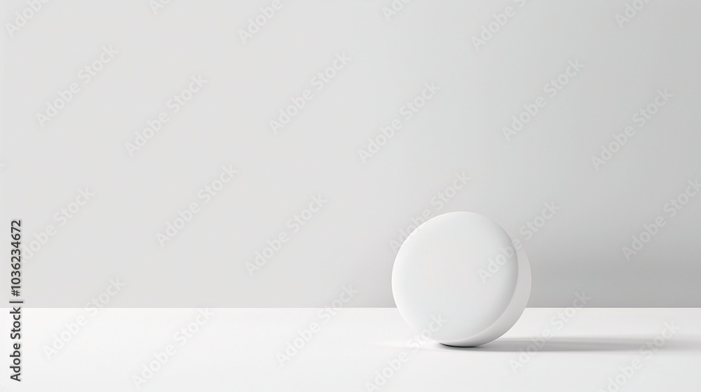 White medicine pill tablet on white background - a symbol of purity and healing. This pristine white pill on an equally white backdrop represents the potential for health and recovery White medicine pill tablet on white background - a symbol of purity and healing. This pristine white pill on an equally white backdrop represents the potential for health and recovery