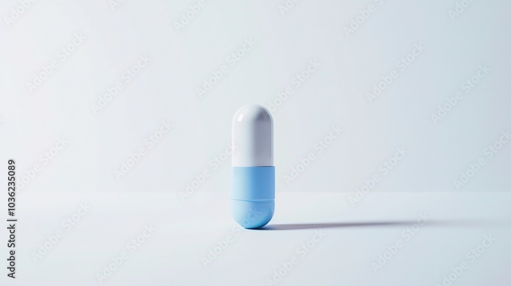 White medicine pill tablet on white background - a symbol of purity and healing. This pristine white pill on an equally white backdrop represents the potential for health and recovery White medicine pill tablet on white background - a symbol of purity and healing. This pristine white pill on an equally white backdrop represents the potential for health and recovery
