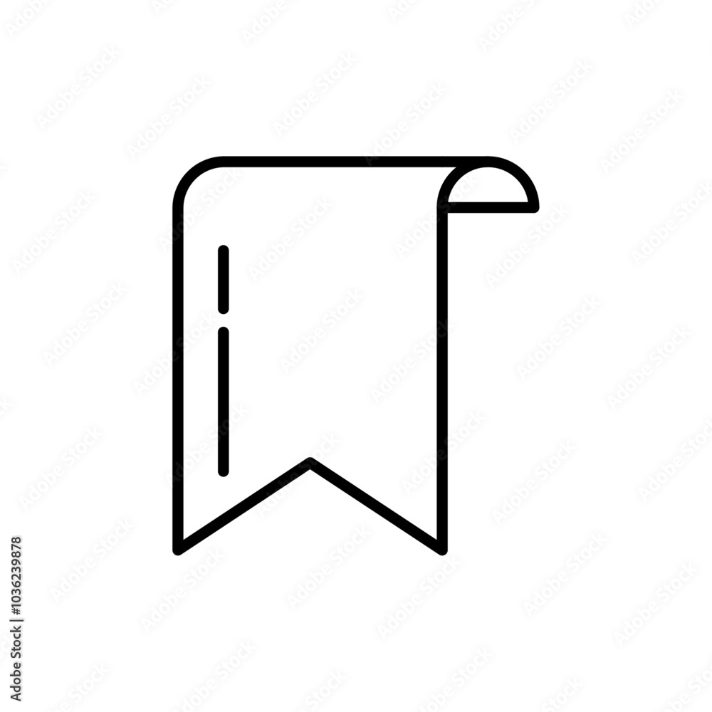 book mark icon Flat logo isolated symbol book mark icon Flat logo isolated symbol