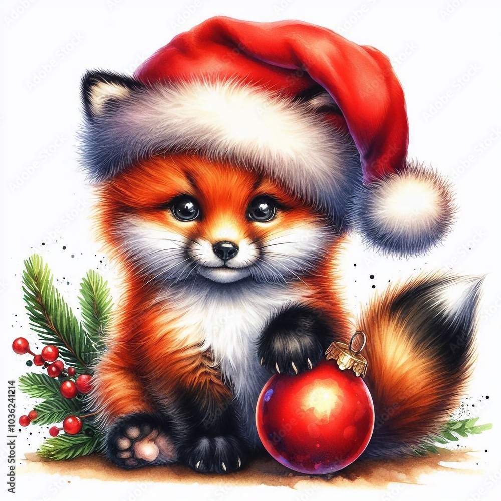 Fuchs zu Weihnachten Fuchs zu Weihnachten
