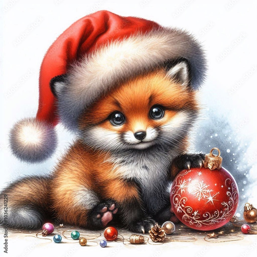 Fuchs zu Weihnachten Fuchs zu Weihnachten