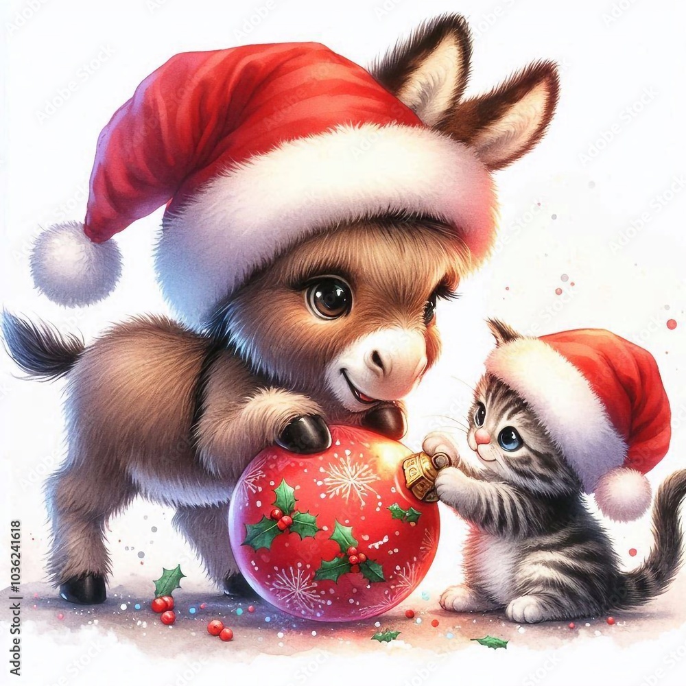 Esel zu Weihnachten Esel zu Weihnachten