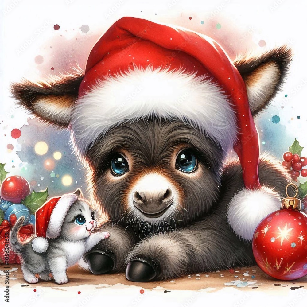 Esel zu Weihnachten Esel zu Weihnachten