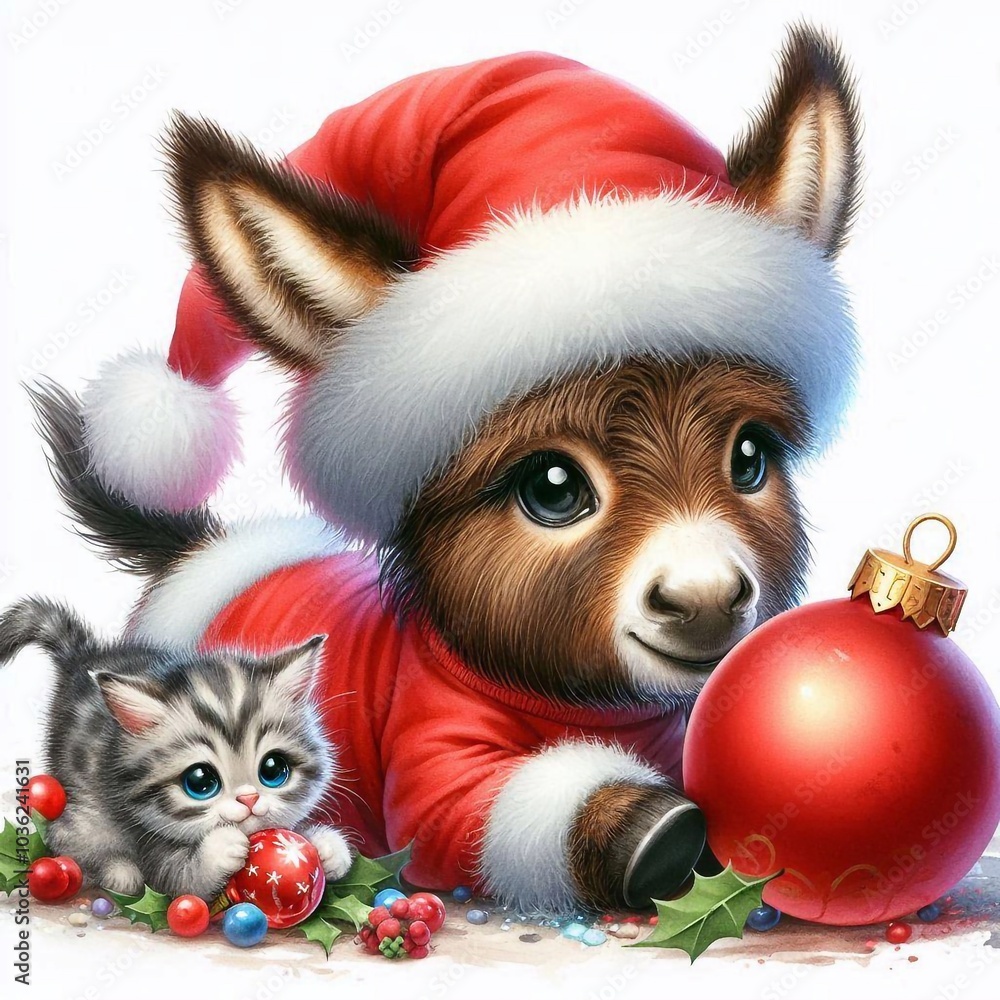 Esel zu Weihnachten Esel zu Weihnachten