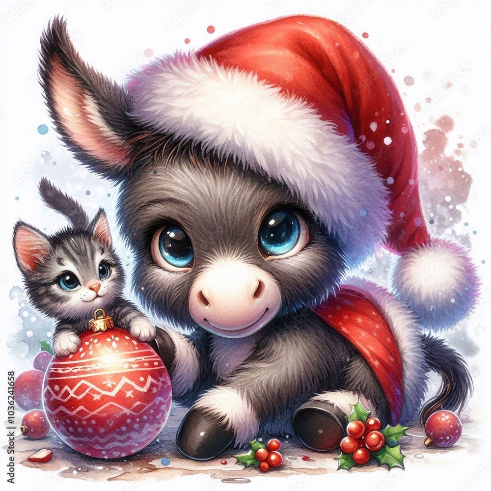 Esel zu Weihnachten Esel zu Weihnachten