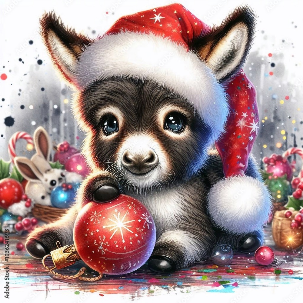 Esel zu Weihnachten Esel zu Weihnachten