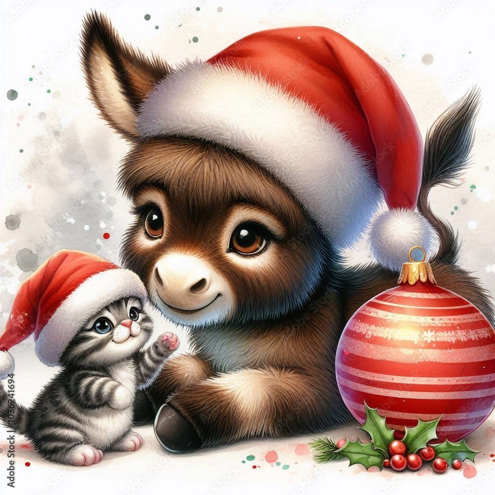 Esel zu Weihnachten Esel zu Weihnachten